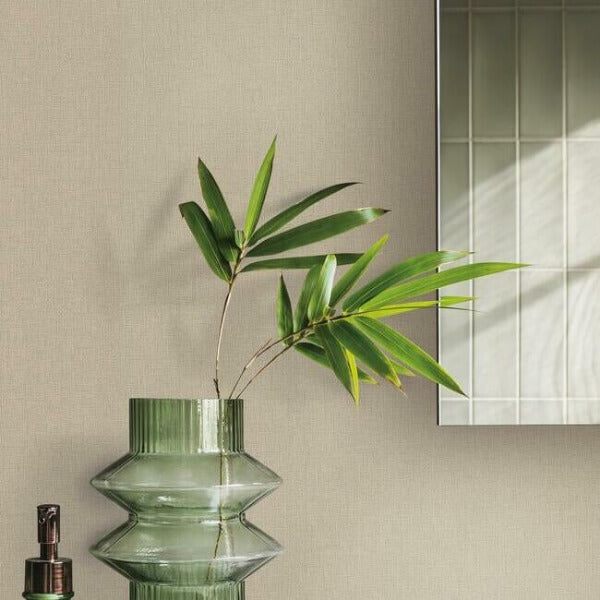 Gypsy Weave Light Brown Wallpaper