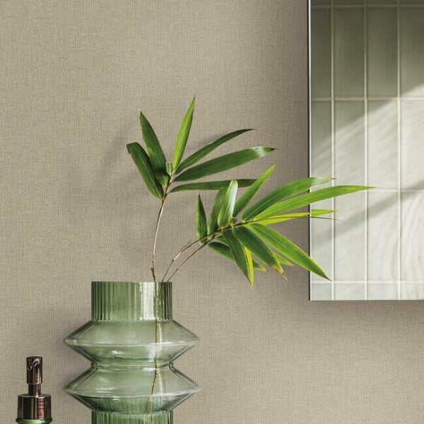 Gypsy Weave Beige & Brown Wallpaper