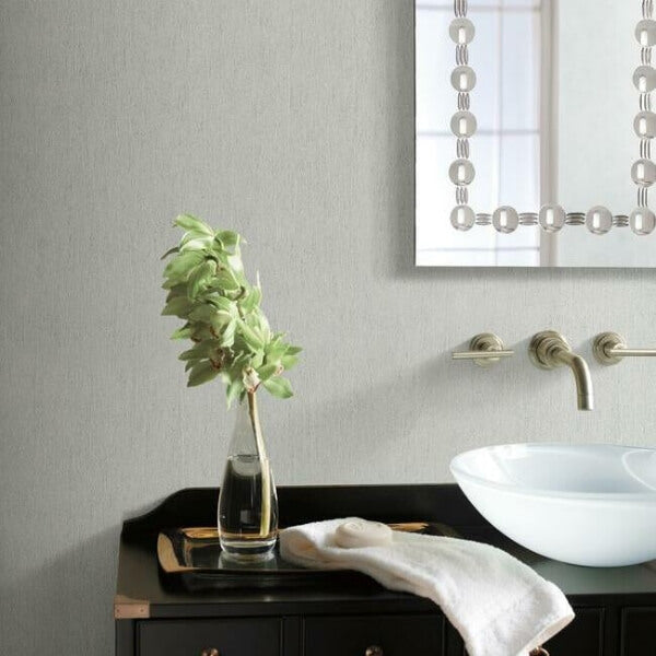 Natural Texture White Wallpaper