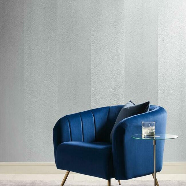 Etched Chevron Grey Wallpaper