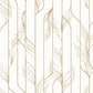 Elemental Thread White & Gold Wallpaper