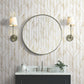 Elemental Thread White & Gold Wallpaper