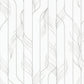 Elemental Thread White & Silver Wallpaper
