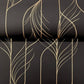 Elemental Thread Black & Gold Wallpaper