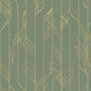 Elemental Thread Green & Gold Wallpaper