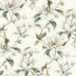 Garden Jewels White Wallpaper