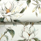 Garden Jewels White Wallpaper