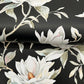 Garden Jewels Black Wallpaper