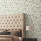 Garden Jewels Warm Grey Wallpaper