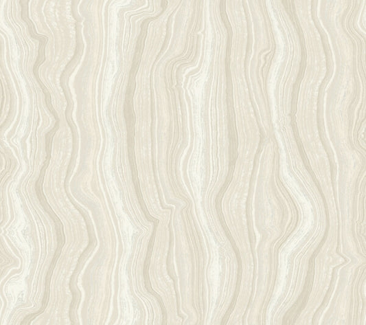 Mineral Shimmer White & Pearl Wallpaper