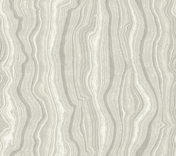 Mineral Shimmer Gray & Pearl Wallpaper