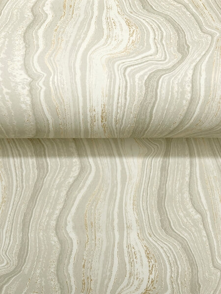 Mineral Shimmer Warm Neutral & Pearl Wallpaper
