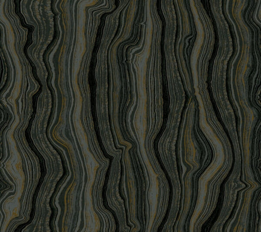 Mineral Shimmer Black & Gold Wallpaper