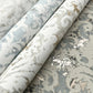 Velvet Crush Damask Blue & Pearl Wallpaper
