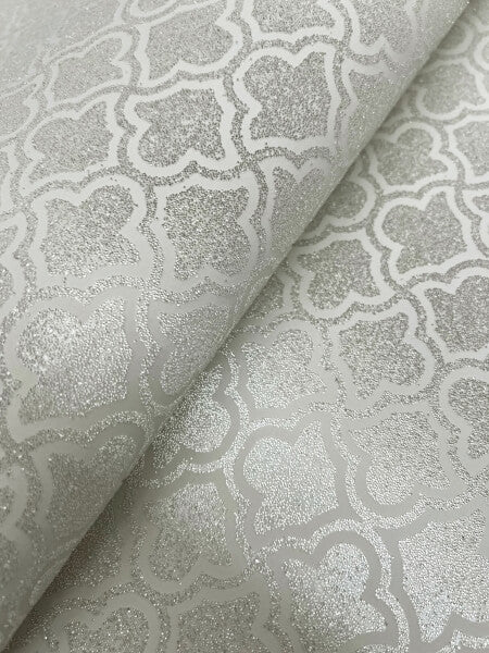 Uptown Glam Beige Wallpaper