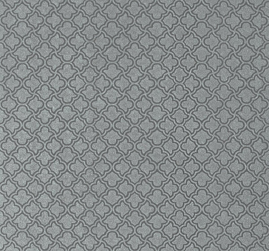 Uptown Glam Charcoal Wallpaper