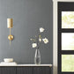 Uptown Glam Charcoal Wallpaper