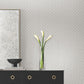 Uptown Glam White Wallpaper
