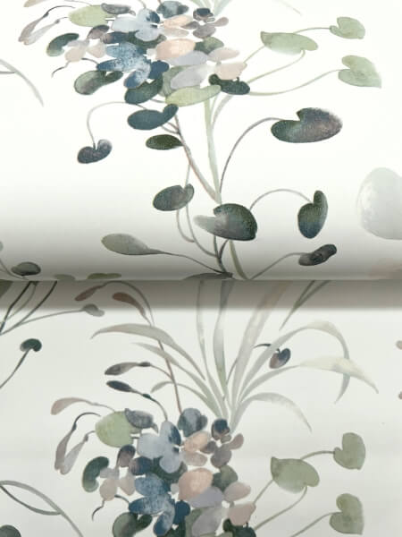 Spring Whispers Jade Wallpaper