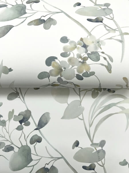 Spring Whispers Moss Wallpaper
