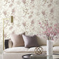 Spring Whispers Soft Blush Wallpaper