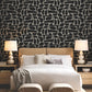 Craftsman Geometric Black Wallpaper