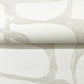 Craftsman Geometric White & Soft Grey Wallpaper