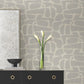 Craftsman Geometric Taupe Wallpaper