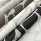 Craftsman Geometric White & Silver Wallpaper