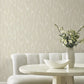 Flowing Taupe Wallpaper