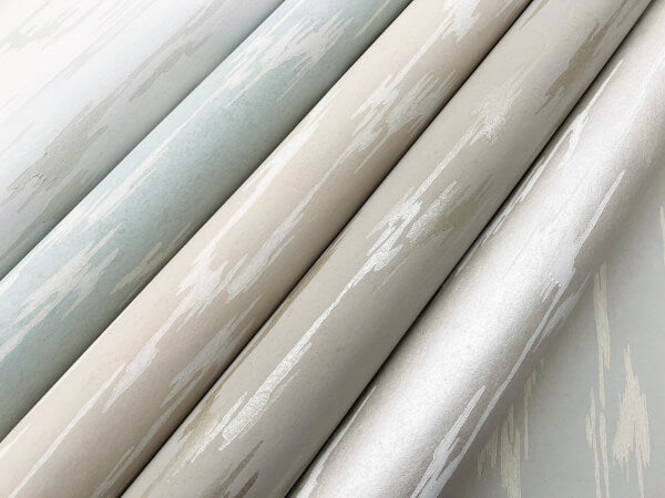 Flowing White Wallpaper