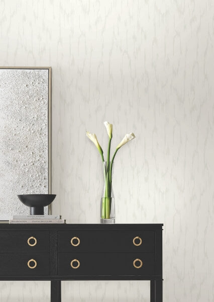 Flowing White Wallpaper