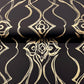 Pirouette Black & Gold Wallpaper