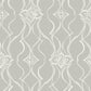 Pirouette Grey Wallpaper