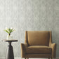 Pirouette Grey Wallpaper