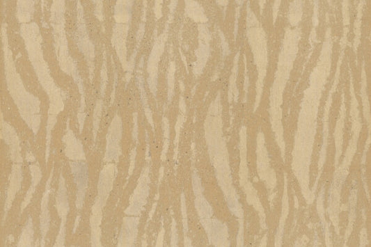 Zebra Chic Antique Gold Wallpaper