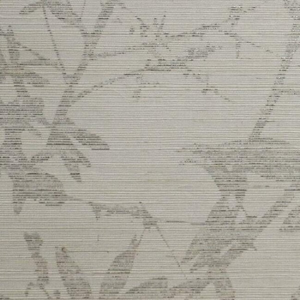 Sylvan Silver & White Wallpaper