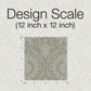 Imperial Damask Beige & Silver Wallpaper