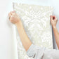 Artichoke Dam Beige & Gold Wallpaper