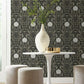 Gatsby Damask Black Wallpaper
