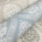 Petite Ogee Blue Wallpaper