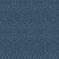 Cathedral Damask Blue Wallpaper