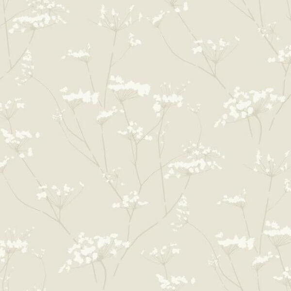 Enchanted Cream Wallpaper