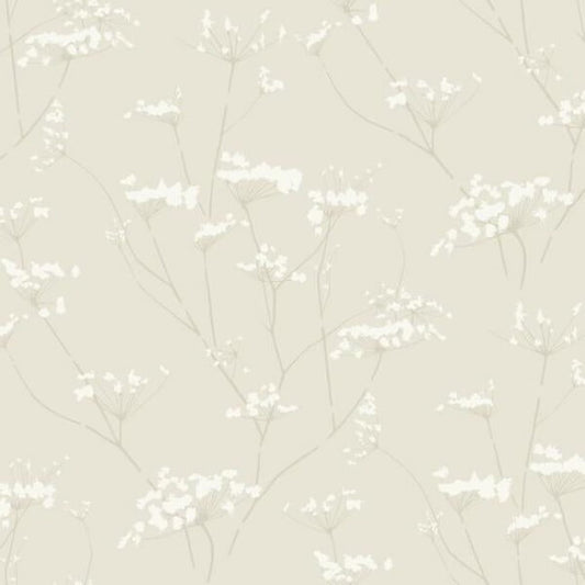 Enchanted Cream Wallpaper