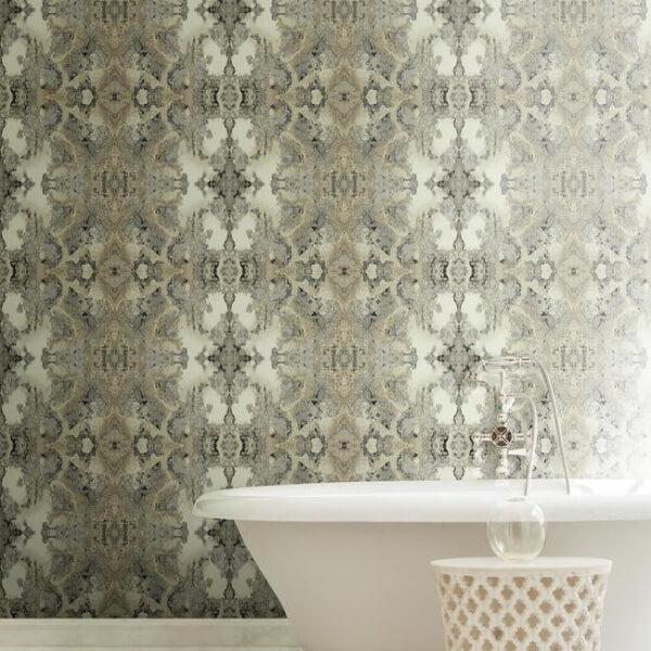 Inner Beauty Off White Wallpaper