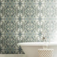 Inner Beauty Light Blue Wallpaper