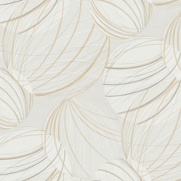 Floating Lanterns Blonde Wallpaper