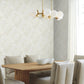 Floating Lanterns Blonde Wallpaper