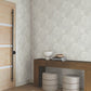 Floating Lanterns Light Grey Wallpaper