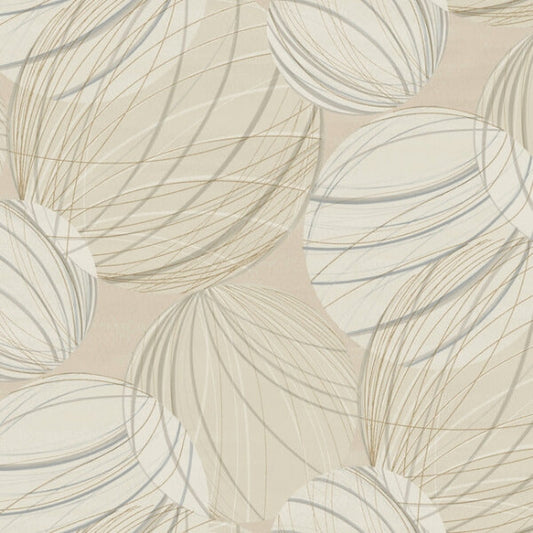 Floating Lanterns Taupe Wallpaper